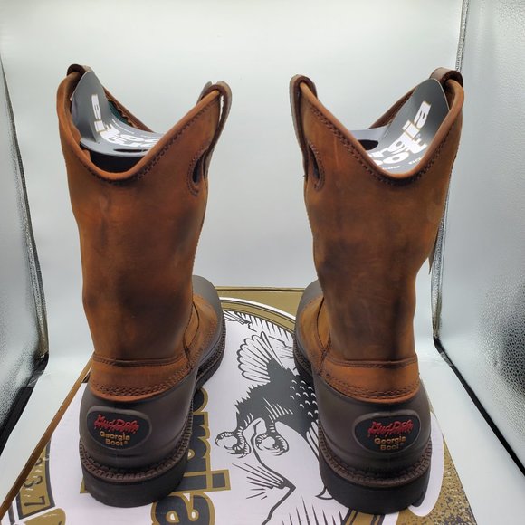 Georgia Boot Muddog Wellington Work Boots | 11M | NWT - Picture 8 of 12